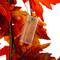Glitzhome® 6ft. Fall Lighted Maple Leaves Garland with Timer